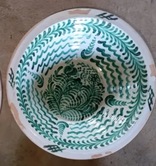 Lebrillo Granadino Cerámica Pintada