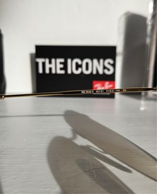 Occhiali Ray Ban Hexagonal Oro/Marrone