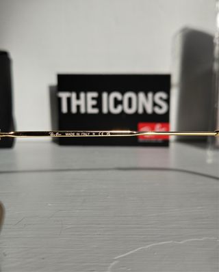 Occhiali Ray Ban Hexagonal Oro/Marrone