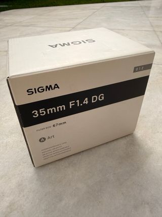 Objetivo Sigma 35mm F1.4 DG Art para Nikon