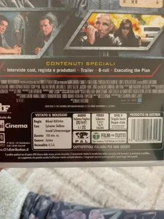 DVD Escape Plan Stallone Schwarzenegger