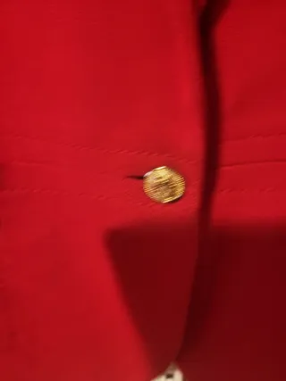 Chaqueta Zara Basic Roja