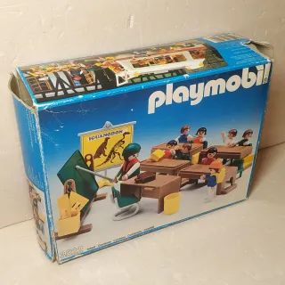 PLAYMOBIL - Aula Colegio Vintage Pupitres 3522