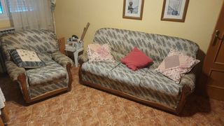 Sofá 3 plazas y sillón a juego