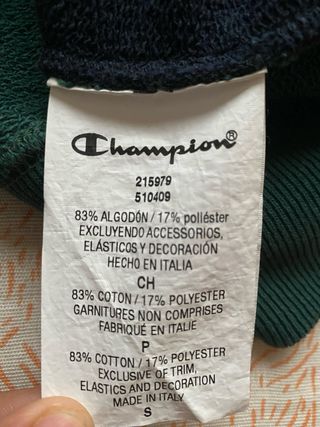 Felpa Craig Green x Champion Verde