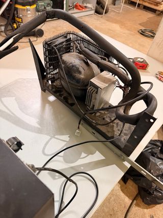 Nevera camión/camper marca Waeco + Conversor 12v