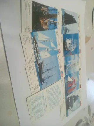 Cartas Veleros Fournier