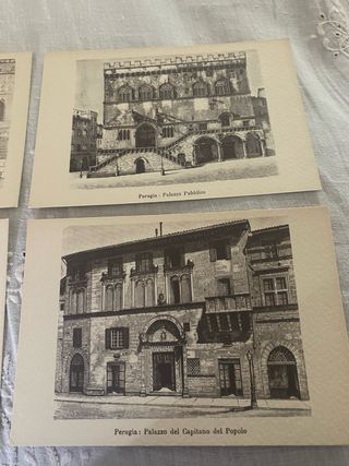 Cartoline d'epoca Perugia (5 pezzi)