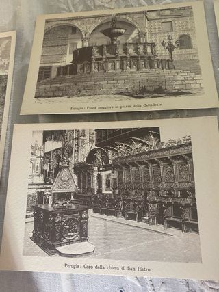 Cartoline d'epoca Perugia (5 pezzi)