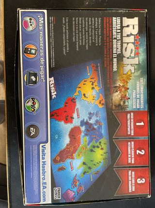 Juego de mesa Risk: El Juego de la Conquista del M