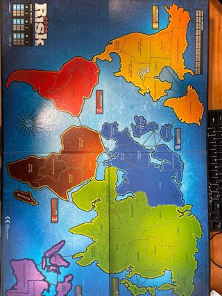 Juego de mesa Risk: El Juego de la Conquista del M