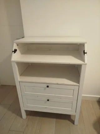 Cómoda cambiador Ikea blanca