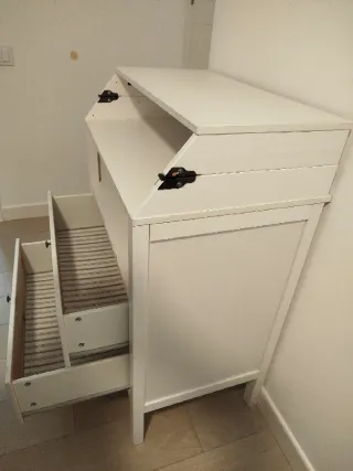 Cómoda cambiador Ikea blanca