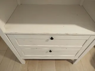 Cómoda cambiador Ikea blanca