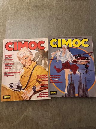 2 revistas Cimoc