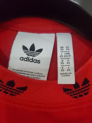 Camiseta Diadora Osasuna Talla XS Roja