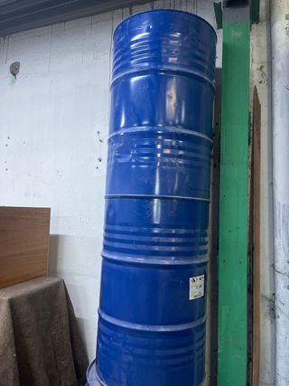 Bidón metálico 200L azul