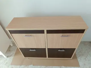 Mueble Zapatero Madera de 97x82cm