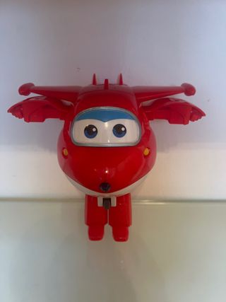 Superwings Jet Transformable Rojo