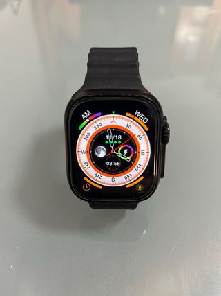 Reloj Smartwatch Negro y Multicolor