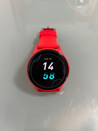 Reloj Smartwatch Negro y Multicolor
