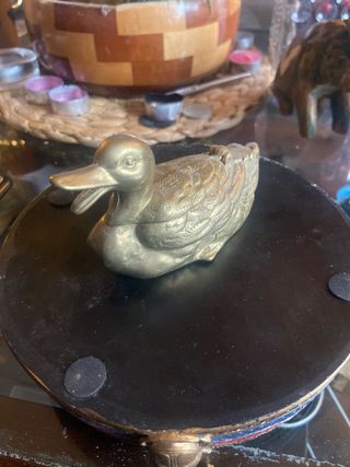 Cenicero Latón Pato