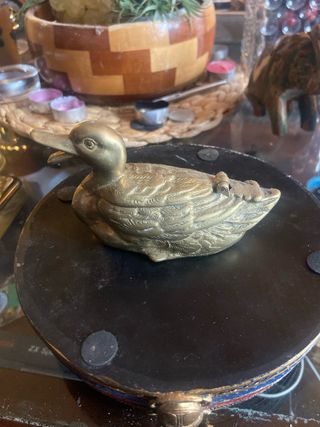 Cenicero Latón Pato