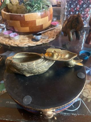 Cenicero Latón Pato