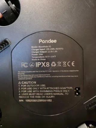 Limpiafondos piscina auto-limpieza Pondee