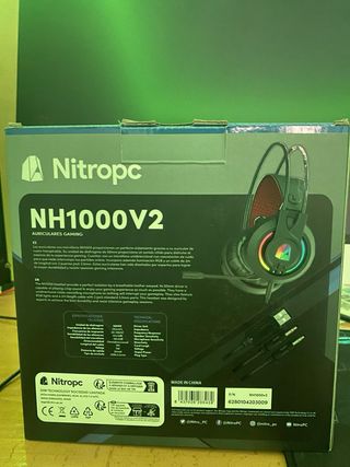 Auriculares Gaming con luz RGB