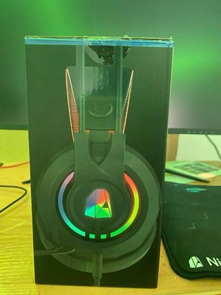 Auriculares Gaming con luz RGB