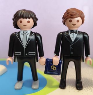 Playmobil Pareja Novios Traje Ceremonia