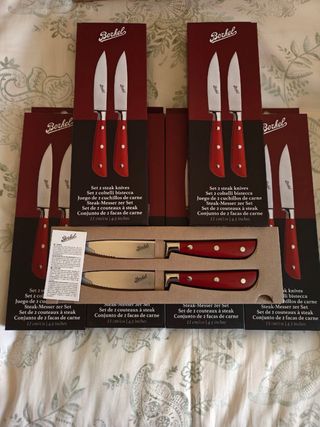 6 Set da 12 Coltelli Bistecca Berkel Rossi