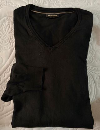 Jersey Massimo Dutti Negro