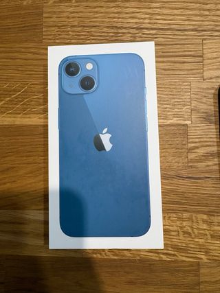 iPhone 13 Azul +funda para el movil