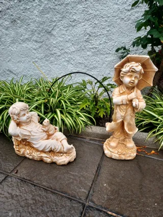 Figuras para decorar tu jardín El d la sombrilla m