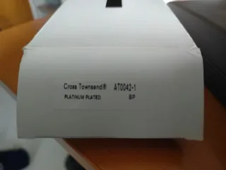 Bolígrafo Cross Townsend Platino