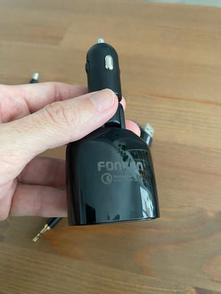 Cargador Coche y Cable Auxiliar Anker