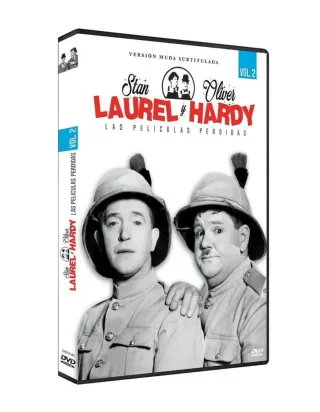 DVD Stan Laurel y Oliver Hardy Películas Perdidas