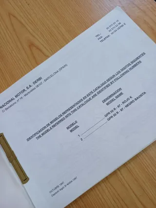 Catálogo de recambios Derbi GPR 50 R