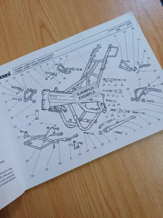Catálogo de recambios Derbi GPR 50 R