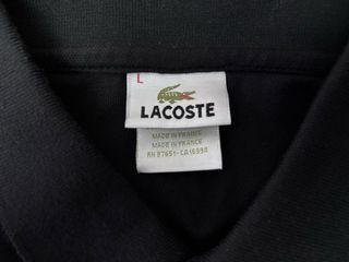 Polo Lacoste Negro