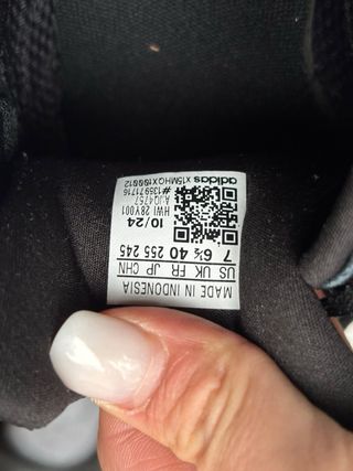 Zapatillas Adidas Negras T40