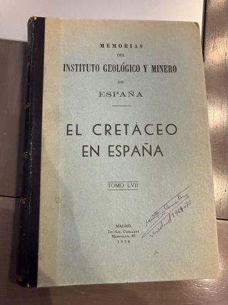 Libro Cretacico de España