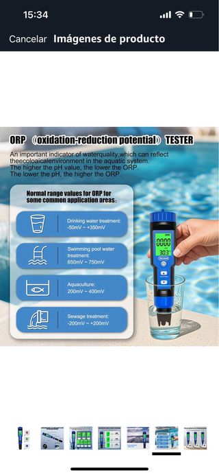 Medidor pH Digital Ueomul