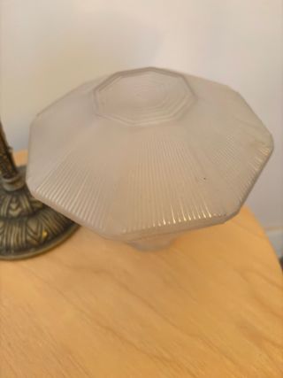 Lámpara Art Decó bronce