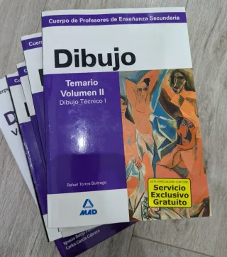 C. profesores de enseñanza secundaria. Dibujo.