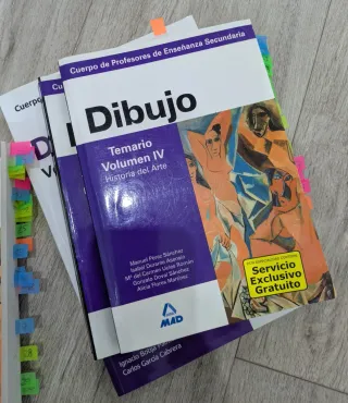 C. profesores de enseñanza secundaria. Dibujo.