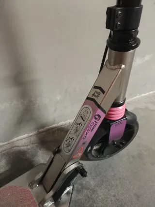 Patinete juvenil Decathlon morado23