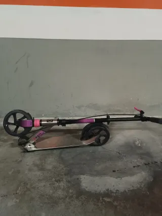 Patinete juvenil Decathlon morado23